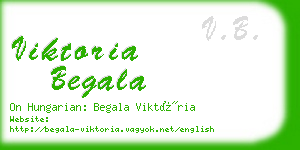 viktoria begala business card